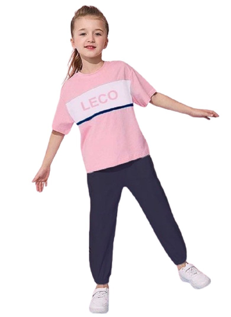 lecoo Girls  summer cotton pajamas - suitable for going out, clubbing and home - sizes from 12 to 16 years 