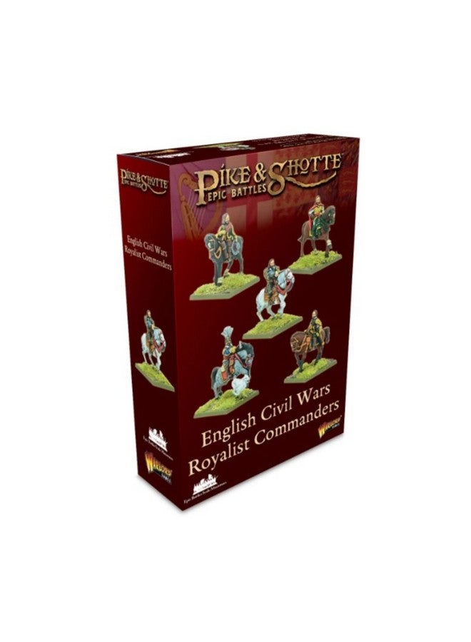 Warlord Games Pike & Shotte Epic Battles - English Civil Wars Royalist Commanders Military Table Top Wargaming Plastic Model Kit 212413001 - Image 1