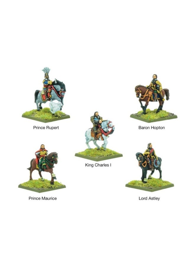 Warlord Games Pike & Shotte Epic Battles - English Civil Wars Royalist Commanders Military Table Top Wargaming Plastic Model Kit 212413001 - Image 2