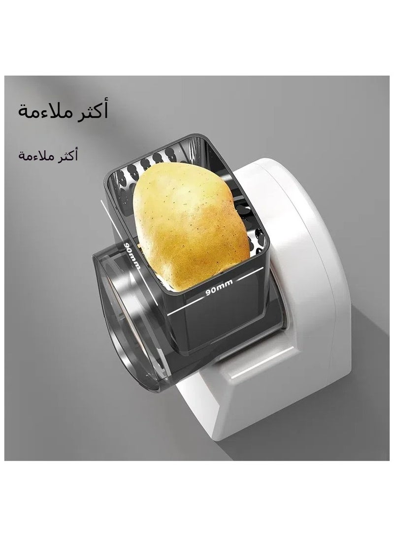 general Drum Vegetable Cutter Multifunctional Vegetable Cutter Potato Carrot Grater Slicing Home Electric Rotary Shredding - Image 2