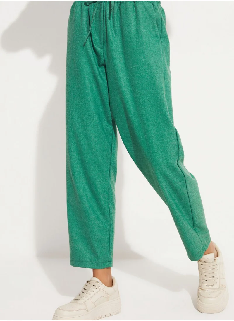 جون High Waist Pants