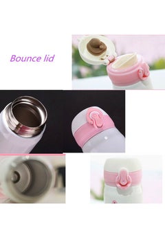 Brain Giggles BrainGiggles 500ml Flamingo Flask Insulated Thermos Stainless Steel Leakproof Water Bottle for Kids  - Image 3