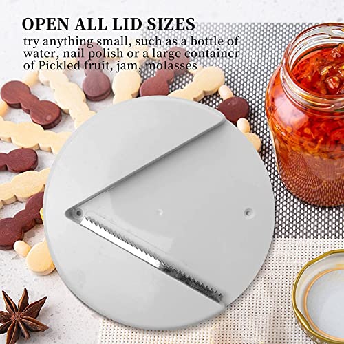ZUIHUI Jar Opener Under Cabinet, Multi Function Easy Grip Jar Opener, One Handed Jar & Bottle Opener - Removes Tight Jar Lid for Seniors with Arthritis - Essential Kitchen Gadgets for Home Assistance - Image 5