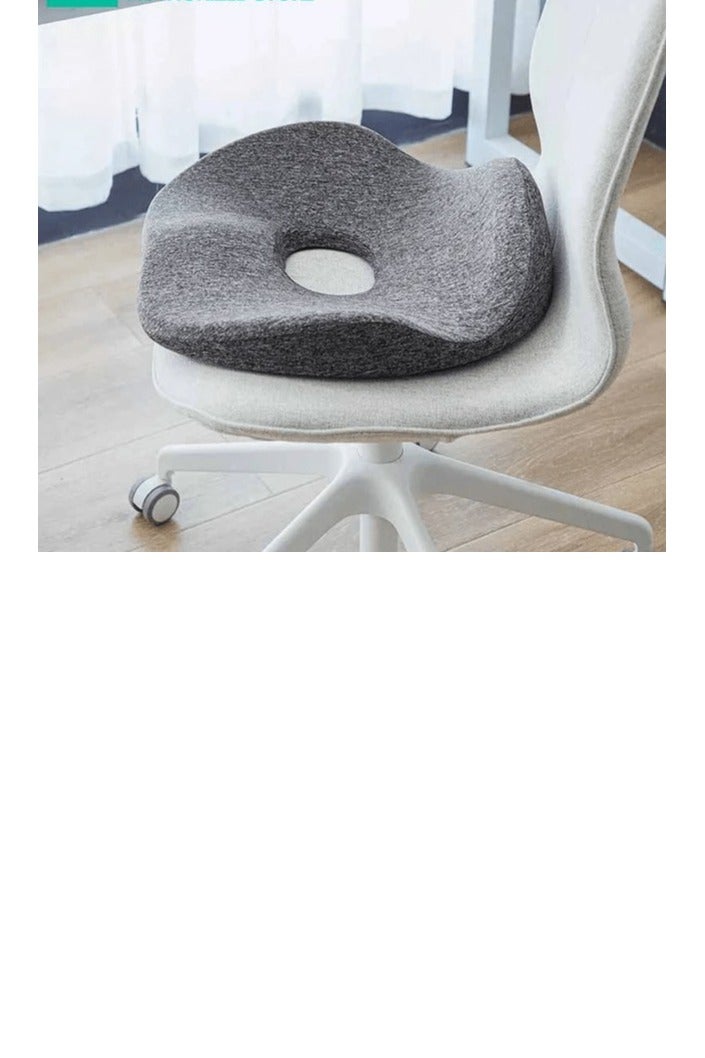 دينكس وسائد مقعد قابلة للتهويةوالجلوس لفترات طويلة - يوصي بها الأطباء، وسادة كرسي المكتب، وسادة مقعد السيارة - وسائد كرسي لتخفيف آلام الظهر وعرق النسا - وسائد مقعد للمكتب - Image 3