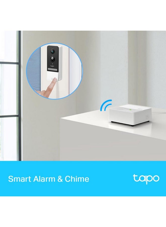 tapo - Tapo Tp-Link H200 Smart Hub With Built-In Chime, Requires 2.4Ghz Wi-Fi, Connect Up To 64 Smart + 4 Camera Devices, Sub-1G Low-Power Wireless Protocol, 512Gb Local Storage - Image 1