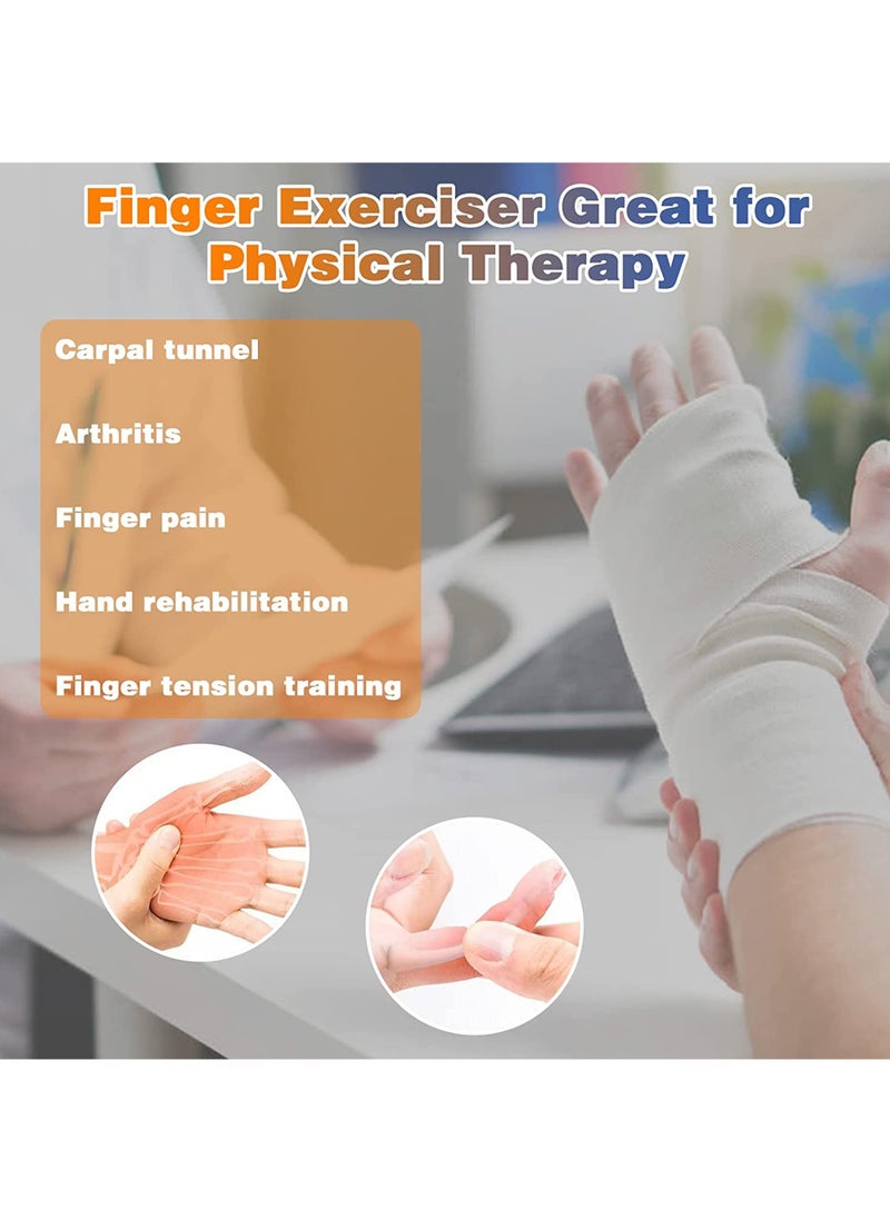 Rock Pow Gripster Finger Strengthener Grip Strength Trainer Hand Grip Strengthener Hand Exercisers for Strength Finger Grip Strengthener Finger Exerciser & Hand Strengthener  - Image 4