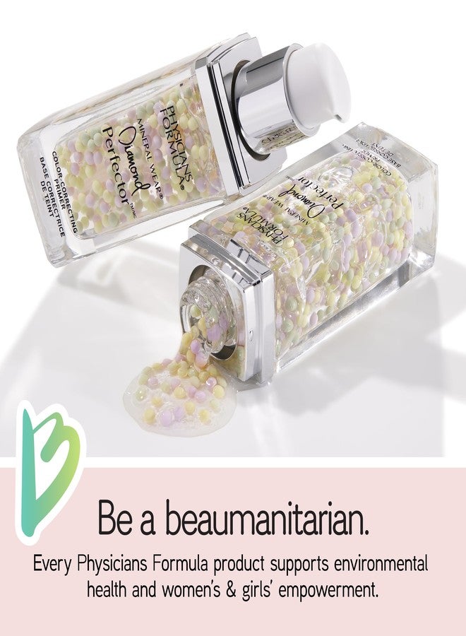 Physicians Formula Mineral Wear Diamond Perfector, 3-in-1 Gel-to-Serum Formula with Diamond Dust Mineral Powder, Corrects, & Brightens, Vegan, Cruelty Free, & Talc-Free - Color Correcting Primer - Image 3