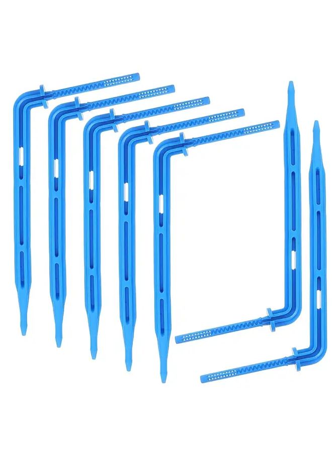 30pcs Greenhouse Blue Curved Arrow Dripper Irrigation Kit Automatic Watering - Image 1