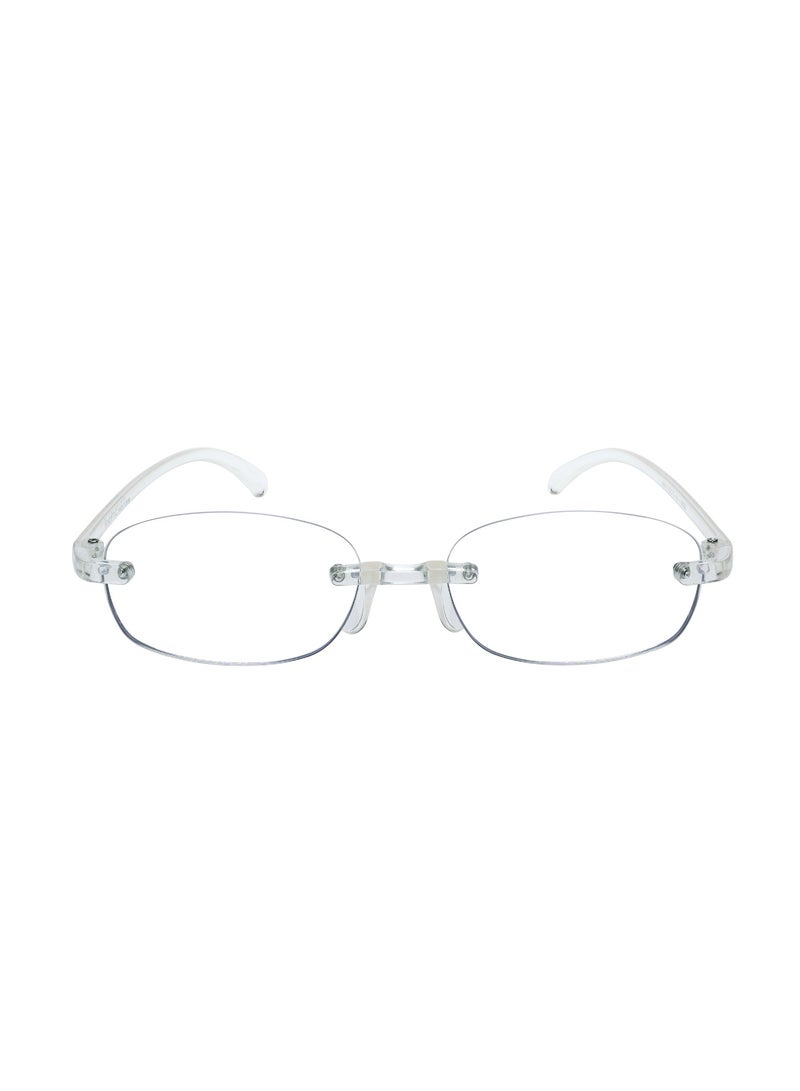 ماي أوبتك My Optic Frameless White Reading Glass | Lightweight, Scratch-Resistant & UV-Protected | Comfortable & Durable for Men & Women (2x) - Image 4