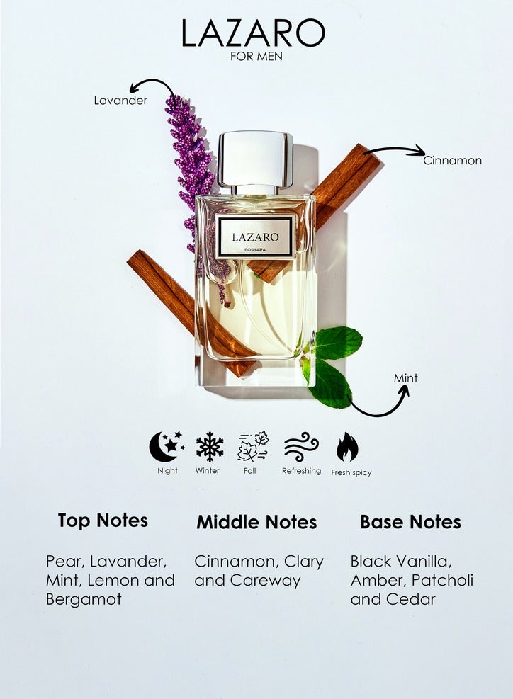LAZARO PERFUME - FOR MEN -100 ML