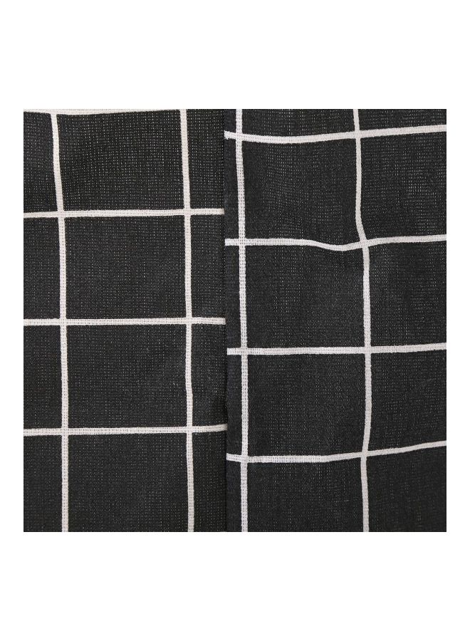 NIBEMINENT Foldable Laundry Storage Basket Black/White 40x50centimeter - Image 3