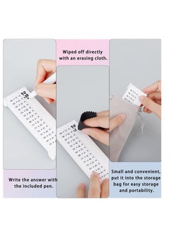 Y&D Practice Math Board Children's Reusable Oral Calculation Exercise Board, Erasable Scrolling Subtraction and Addition Counting Writing for Learning Education  - Image 5