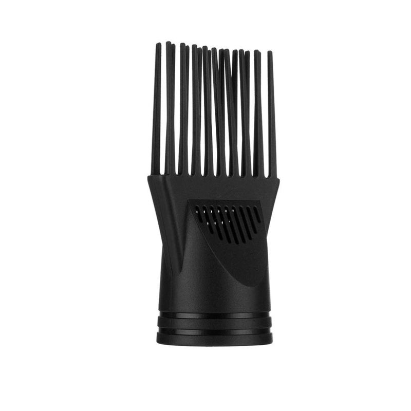 comfrt 3PCS/Set Hair Dryer Comb Attachment Professional Hair Dryer Comb Nozzle Hairdressing Styling Salon Tool for Barber Shop blow dryer attachment(Black) - Image 4