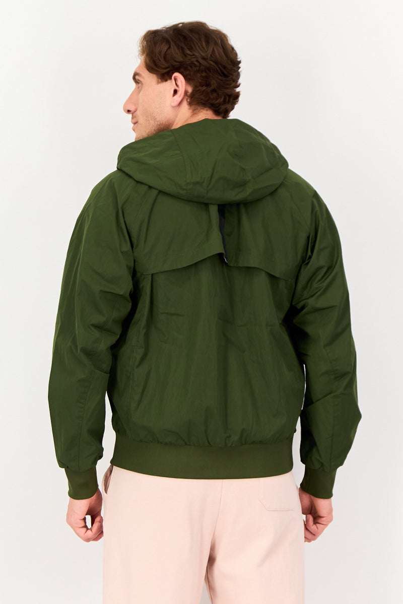 Nike Men Sportswear Fit Long Sleeve Training Jacket, Green - Image 4