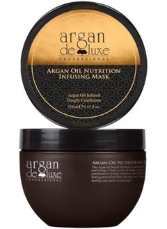 argan de luxe Argan De Luxe Argan Oil Nutrition Infusing Hair Mask 250ml  - Image 1