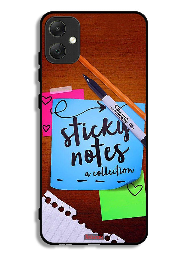 Tolwak Samsung Galaxy A05 Protective Case Cover Sticky Notes - Image 1
