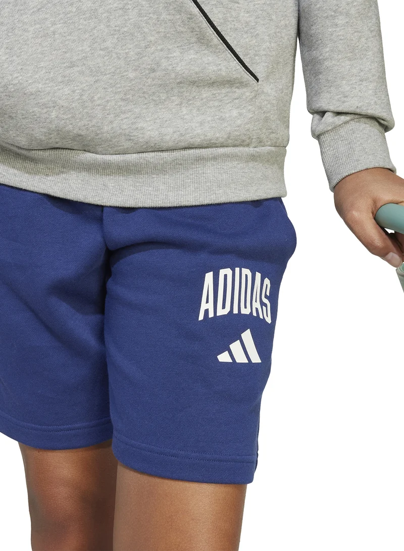 Adidas Youth Seasonal Esesntial Collegiate Typography Shorts