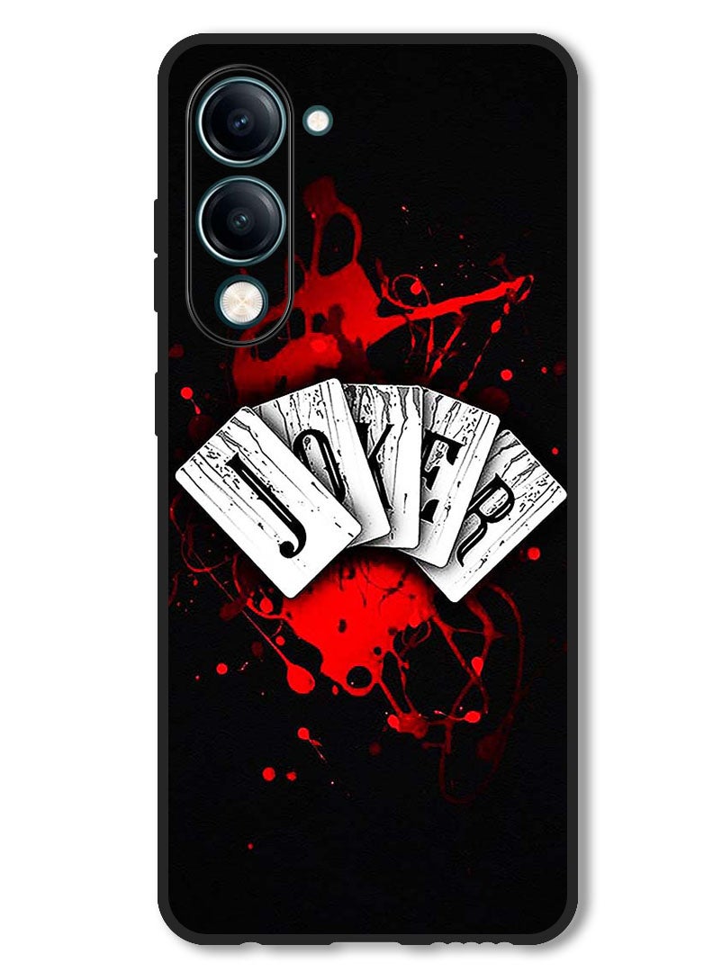 Theodor Case Compatible with Vivo Y29s Protection Shockproof Bumper Cover Joker Cards - Image 1