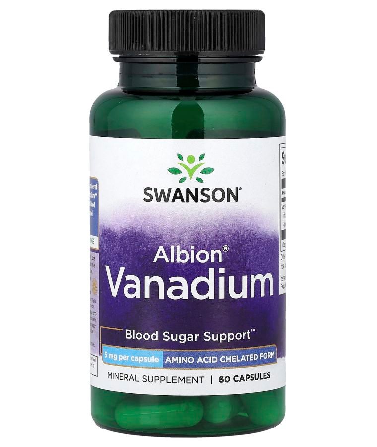 Albion® Vanadium 5 mg 60 Capsules