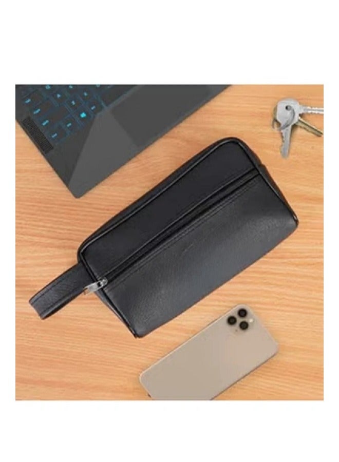 حافظة اليد الجلدية الأنيقة - Image 1