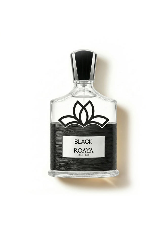 رؤيا عطر CRAAD BLACK BY ROAYA رائحة خشبية غامقة فاخرة تعكس القوة والجاذبية – 100 مل - Image 1