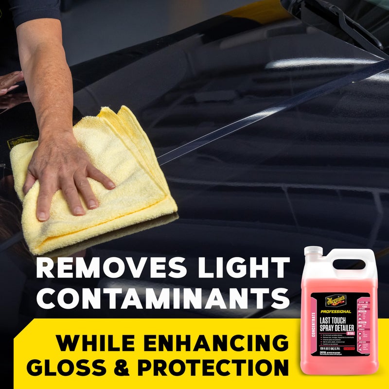 Meguiar's D15501 Last Touch Spray Detailer, Great for Use as Clay Lubricant, creates a Showroom Shine, Removes Dust, Smudges, Fingerprints and More, Versatile Use and Enhances Protection, 1 Gallon - Image 2