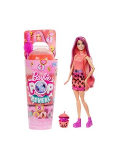 Barbie BARBIE POP REVEAL BUBBLE TEA SERIES FASHION DOLL & ACCESSORIES SET WITH 8 SURPRISES 