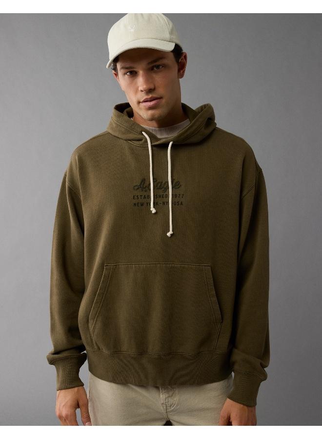 American Eagle AE Logo Graphic Pullover Hoodie  - Image 4