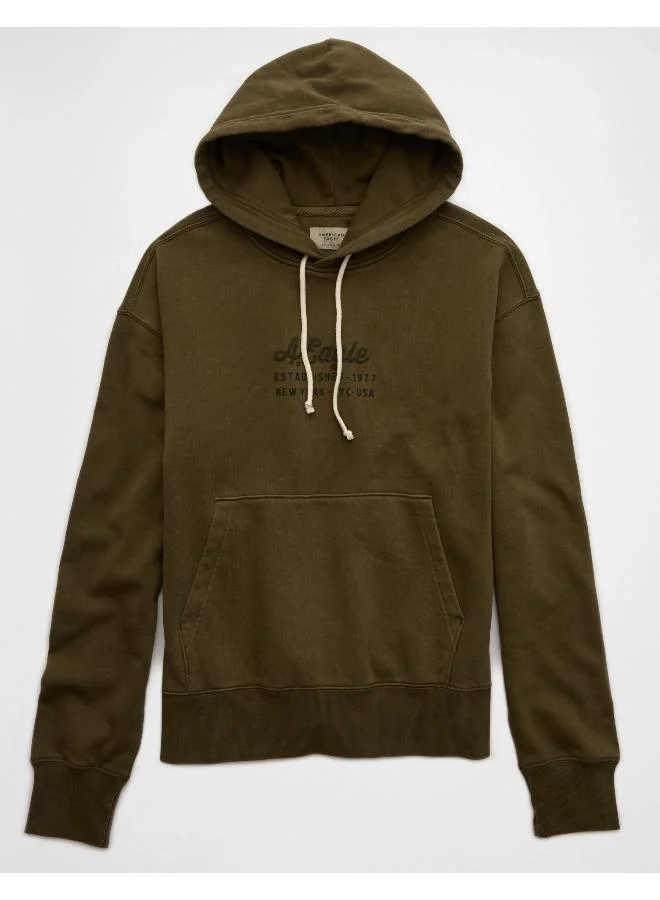 American Eagle AE Logo Graphic Pullover Hoodie