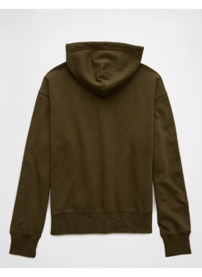 American Eagle AE Logo Graphic Pullover Hoodie  - Image 4