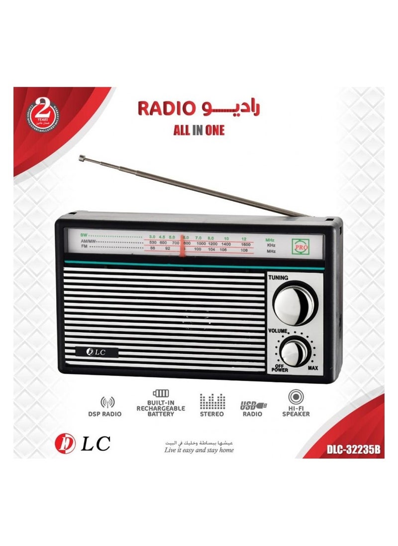 D L C DLC Radio 32235 