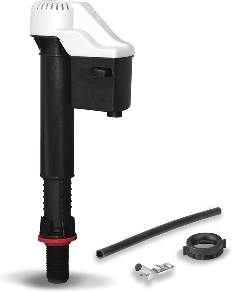 Korky Korky QuietFILL Toilet Fill Valve  Universal Fits 99 of Toilets  Easy Height Adjust for Fast Install 528  - Image 1