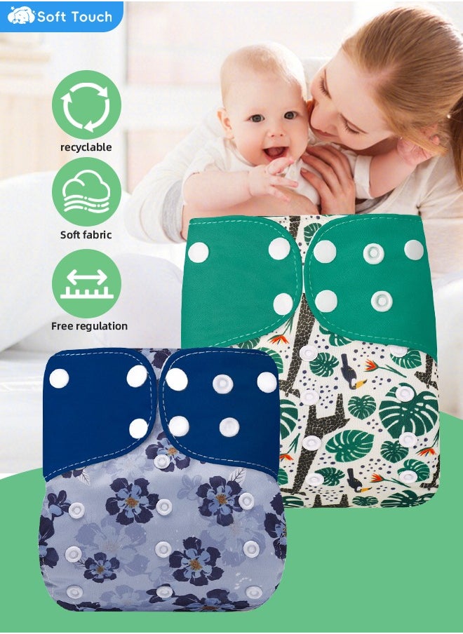 2PCS Toddler Training Underwear Potty Training Pants Baby Cloth Diapers One Size Washable Reusable Stretchable Cloth Pocket Diapers with Strong Absorption for Toddler Girls Boys - pzsku/Z98AF8CAF7465B2365631Z/45/_/1726651725/140fcd09-dd18-4881-8913-836d3be94293