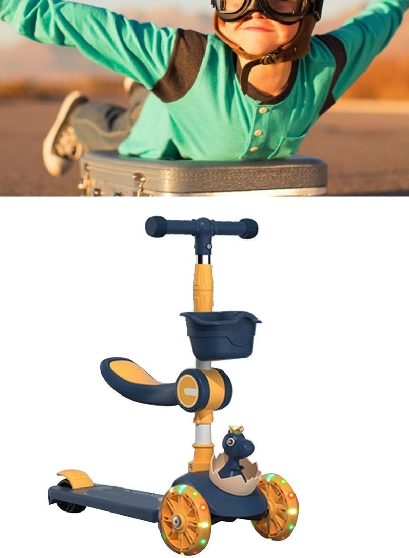 New 3 Wheel Kick Scooter For Kids with Adjustable Height From 3 to 16 Year-Old - Image 1