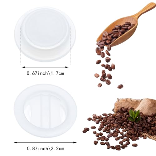 Capiant 20 PCS CO2 Filter Set - Replacement CO2 Releasing Valves for Coffee Bean Container Degassing Way Breather Valve for Food Bags - Image 2