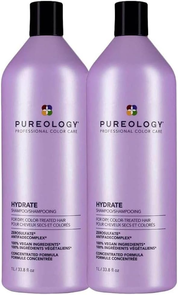 Pureology Hydrate Sheer Shampoo 1000ml DOUBLE