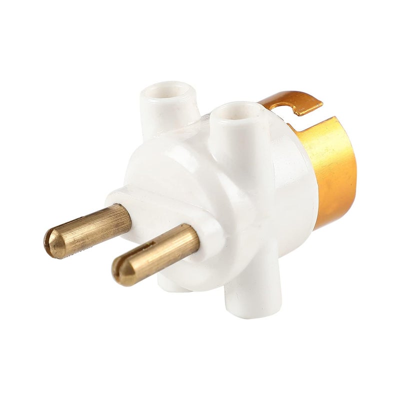 Light Socket Adapter with 2 Pin Bulb Holder Plug Parallel Connection Pack of 2 White  - Image 3
