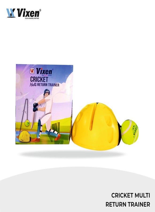 Vixen YOUR WINNING PARTNER Vixen Cricket Swing Return Trainer for Batting Practice | Self Return Tennis Ball Trainer for Kids, Beginners & Professionals - Image 5