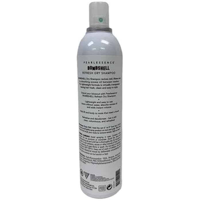 Pearlessence Bombshell Refresh Dry Shampoo | Absorbs Impurities, Adds Volume & Texture to Hair | No Water Needed, Lightweight Formula (8 Oz) - Image 2