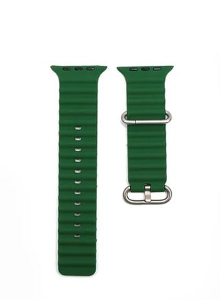 Soft Silicone Ocean Band Designed For Apple Watch Ultra Band 49mm,45mm,44mm,42mm for Men Women High Qulaity Adjustable Bands for Apple iWatch Series 8,7,SE,6,5,4,3,2,1 Green - pzsku/Z98AFB20D039FA9D059AEZ/45/_/1706704254/f89d329c-3c04-474d-b29c-a218445c2ef4