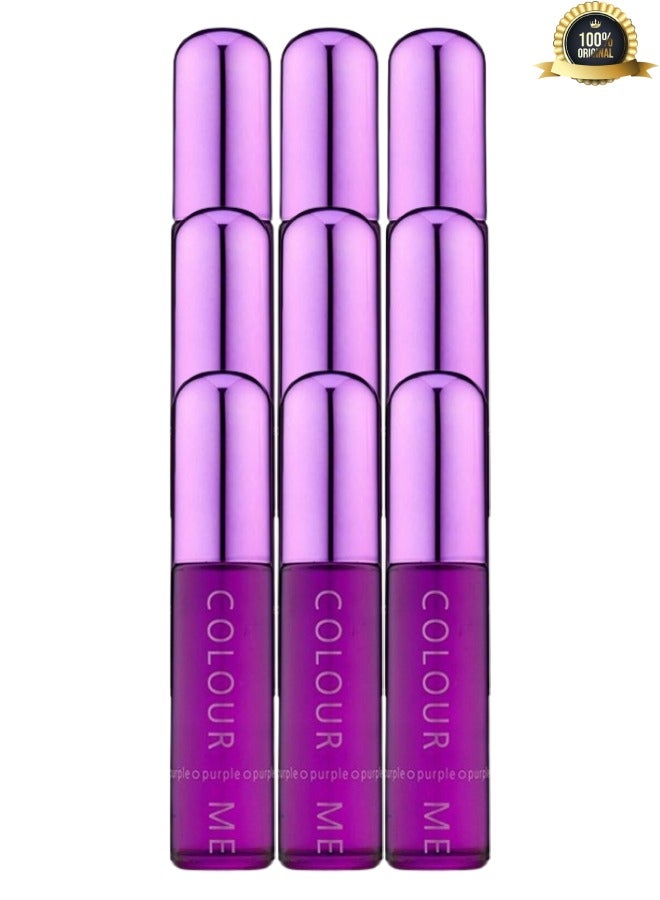 كولور مي 9 قطع عطر كلر مي بيربل 50 مل - Image 1