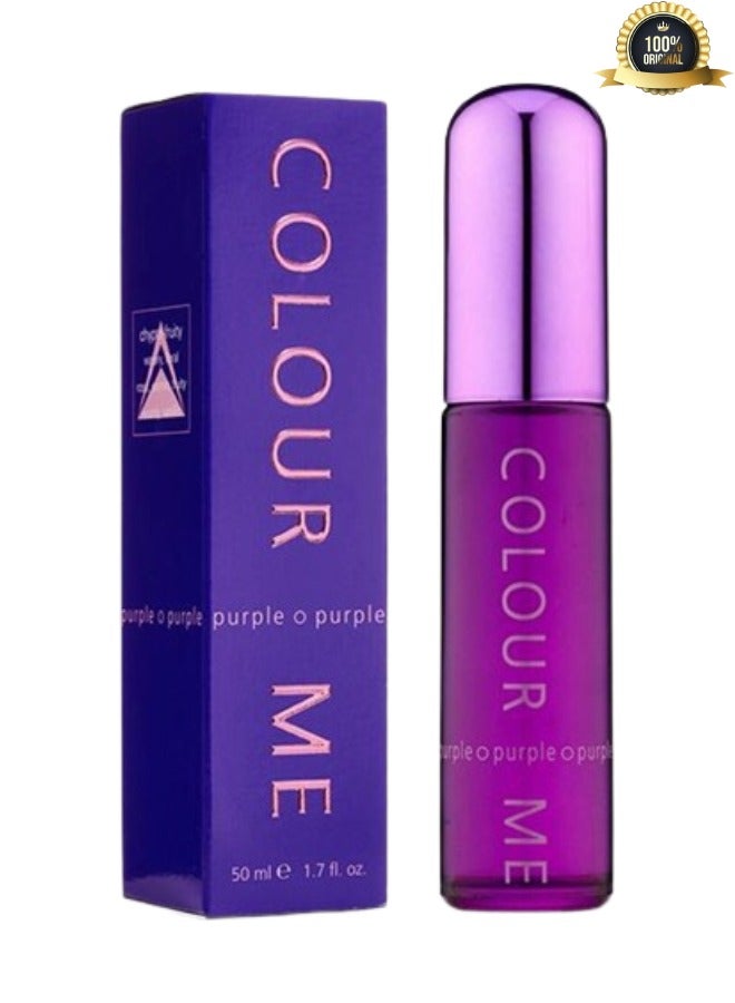 كولور مي 9 قطع عطر كلر مي بيربل 50 مل - Image 2
