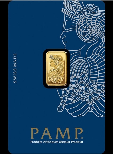 Fortuna Gold Bar 24K weighing 2.5 grams