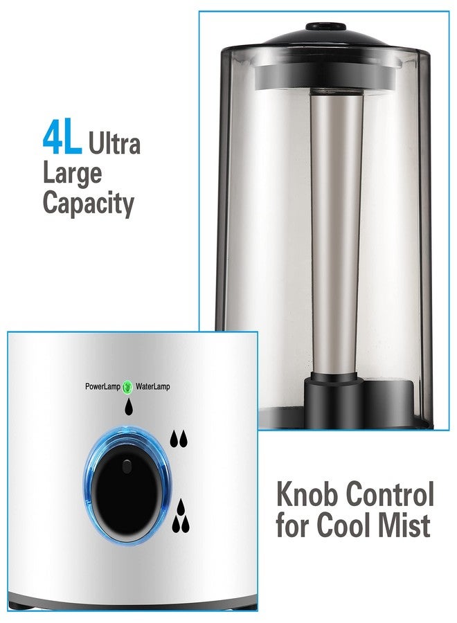 Dreyoo Reptile Humidifier Fogger, 4L Cool Mist Fog Mister with Tube for Tortoise Habitat Chameleon Snake Amphibians, Compatible with All Terrariums, Cages and Enclosures - Image 3