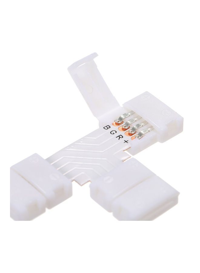 NIBEMINENT 10-Piece LED Strip Connector White  - Image 5
