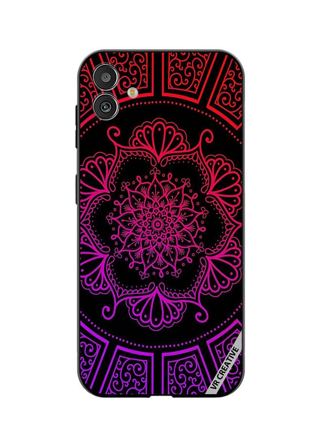 VR CREATIVE Protective Case Cover For Samsung Galaxy F14 Mandala Design Multicolour - Image 1