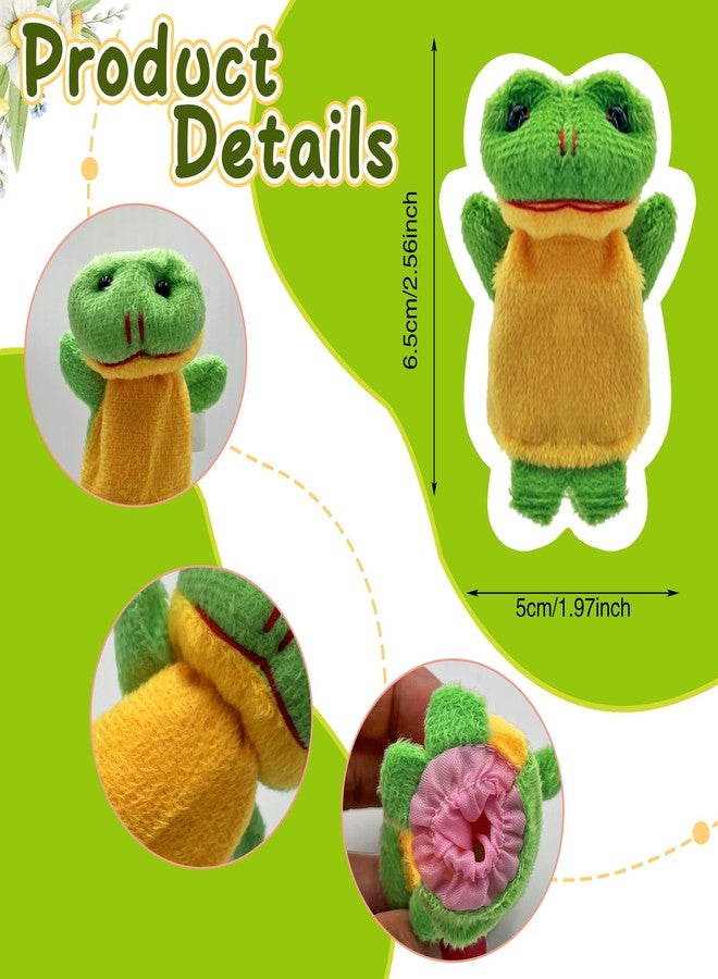 PPXMEEUDC 30 PCS Finger Puppets Set Mini Stuffed Animals for Storytelling Teaching Schools Birthday Party Supplies - Image 2