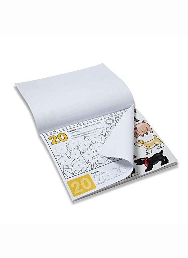 Melissa & Doug - Numbers Coloring And Sticker Activity Pad - Image 1