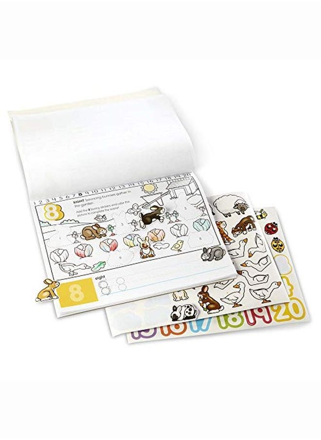 Melissa & Doug - Numbers Coloring And Sticker Activity Pad - Image 1