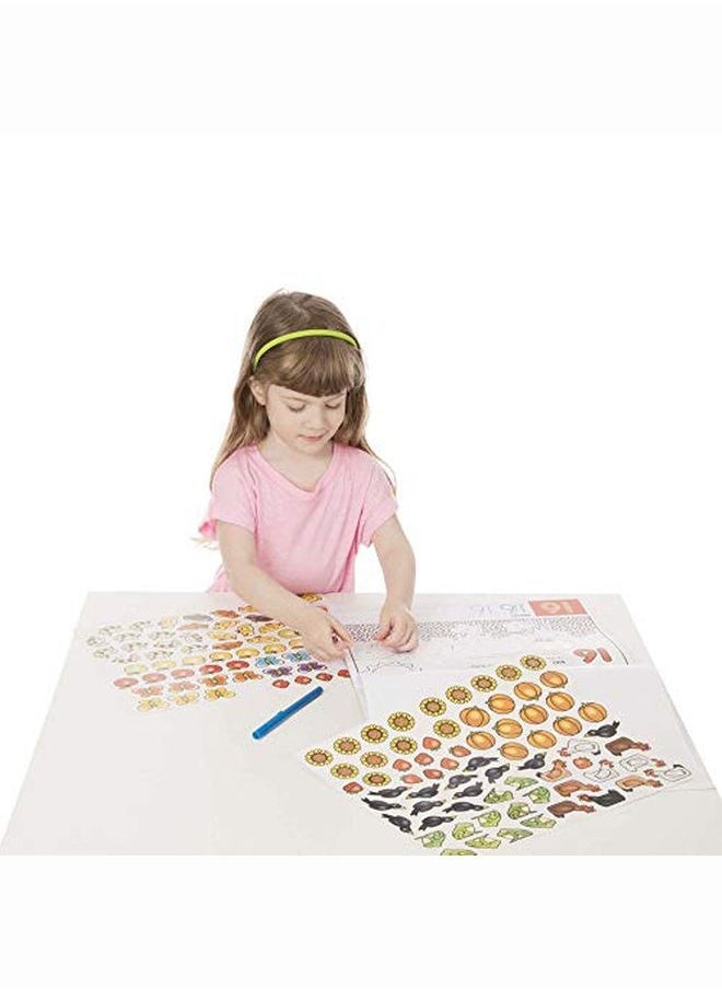 Melissa & Doug - Numbers Coloring And Sticker Activity Pad - Image 1